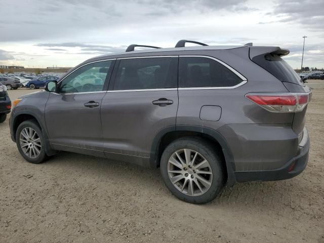 2015 Toyota Highlander xle