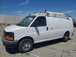 Salvage trucks for sale at Van Nuys, CA auction: 2013 Chevrolet Express G2500 Delivery Van