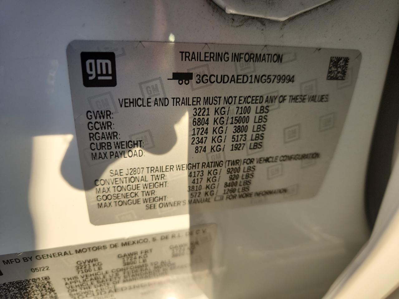 2022 Chevrolet Silverado K1500