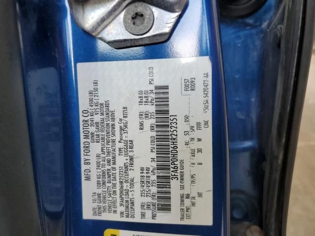 2017 Ford Fusion SE