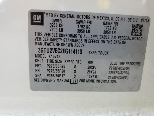 2014 GMC Sierra K1500 SLT