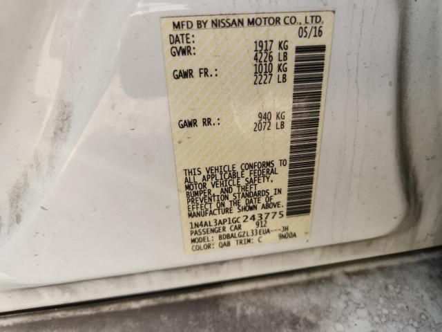 2016 Nissan Altima 2.5