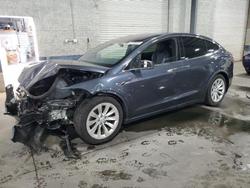 Tesla Model x Vehiculos salvage en venta: 2017 Tesla Model x