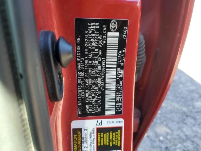2013 Toyota Camry L