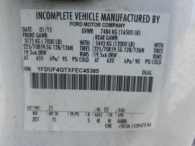 2015 Ford F450 Super Duty