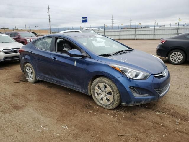 2016 Hyundai Elantra SE