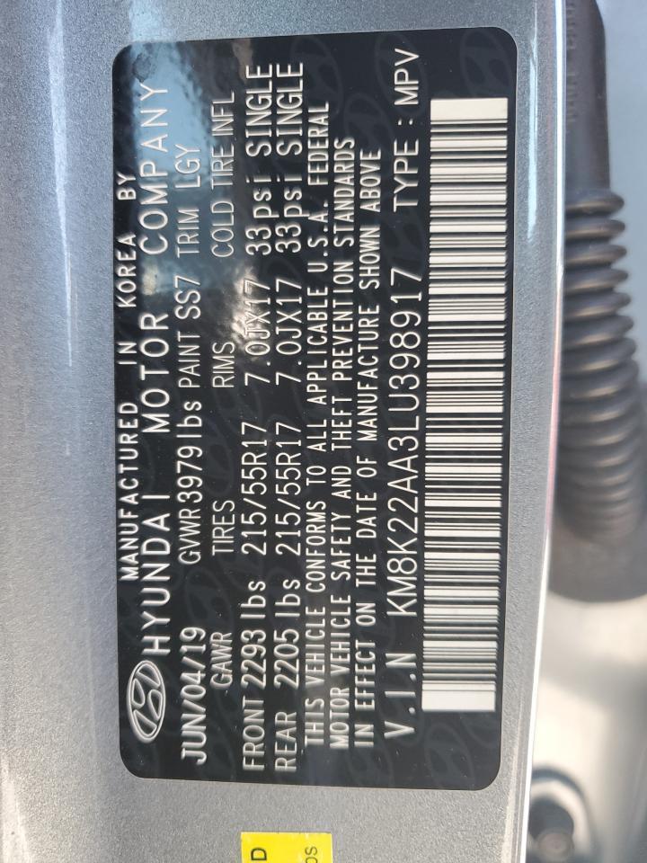2020 Hyundai Kona sel