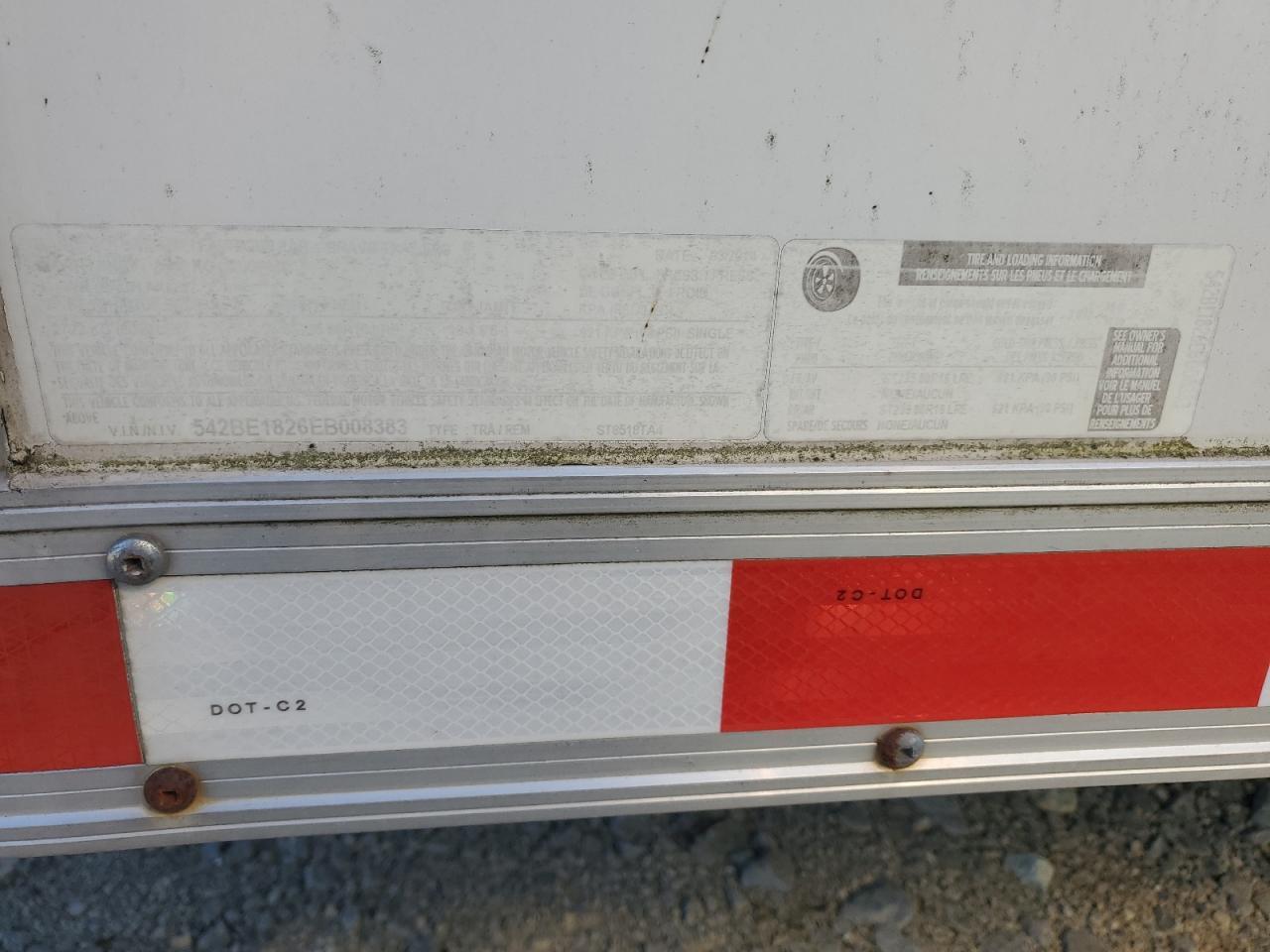 2014 Bravo Enclosed Cargo Trailer