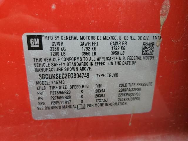 2014 Chevrolet Silverado K1500 ltz