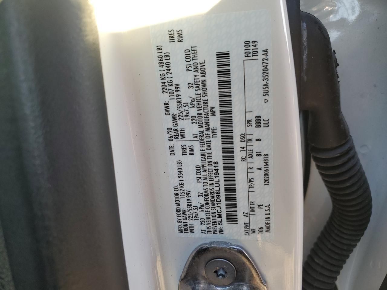 2020 Lincoln Corsair