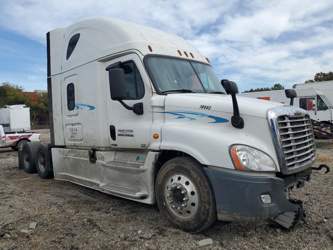 2018 Freigliner 2018 Freightliner Cascadia 125 Semi Truck