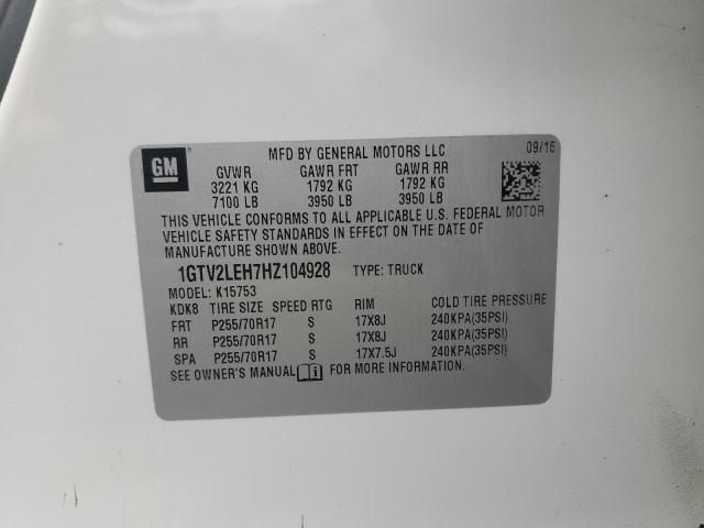 2017 GMC Sierra K1500