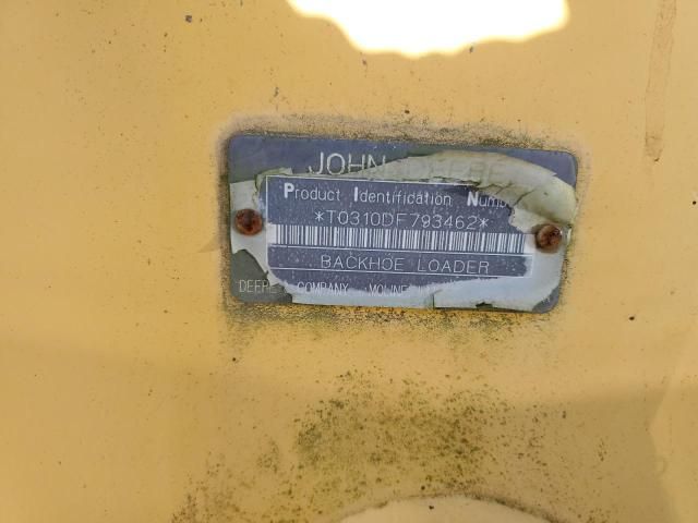 1993 John Deere 1999 John Deere 310D Backhoe