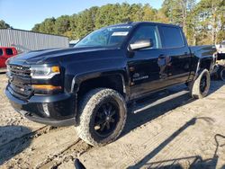 Salvage trucks for sale at Seaford, DE auction: 2017 Chevrolet Silverado K1500 LT