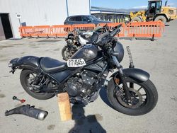 Salvage motorcycles for sale at San Diego, CA auction: 2022 Honda CMX500