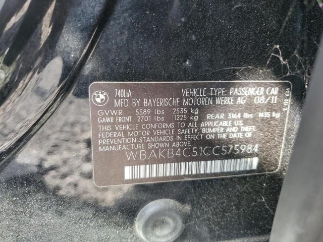 2012 BMW 740 LI