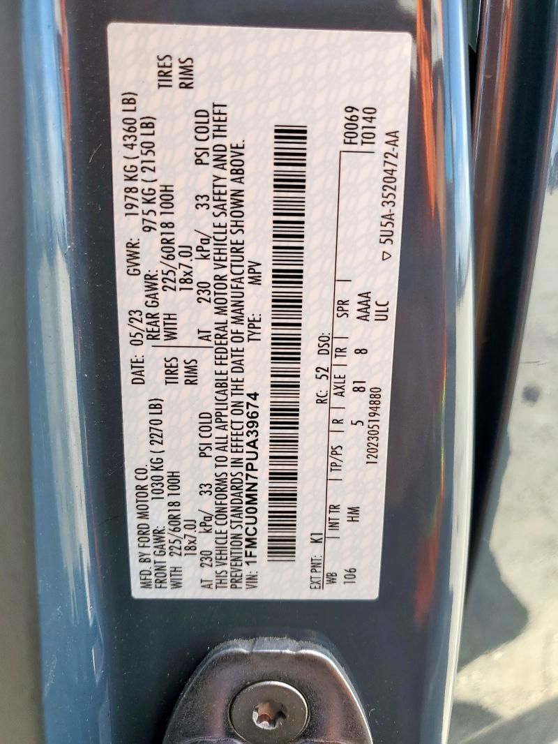 2023 Ford Escape ST Line