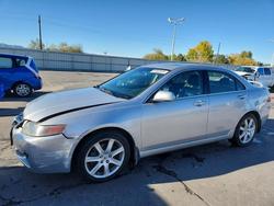 Acura salvage cars for sale: 2005 Acura TSX