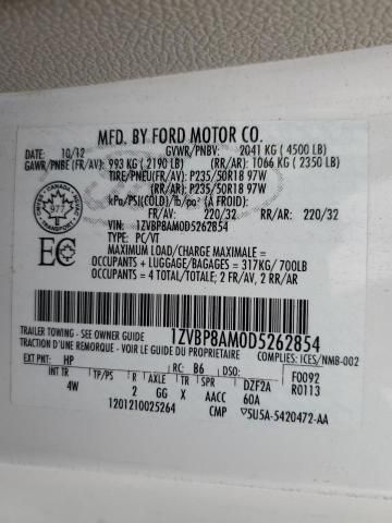 2013 Ford Mustang