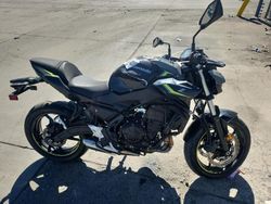 Salvage motorcycles for sale at Littleton, CO auction: 2024 Kawasaki ER650 P
