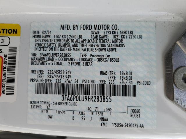 2014 Ford Fusion se Hybrid