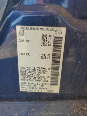 2019 Nissan Altima SR