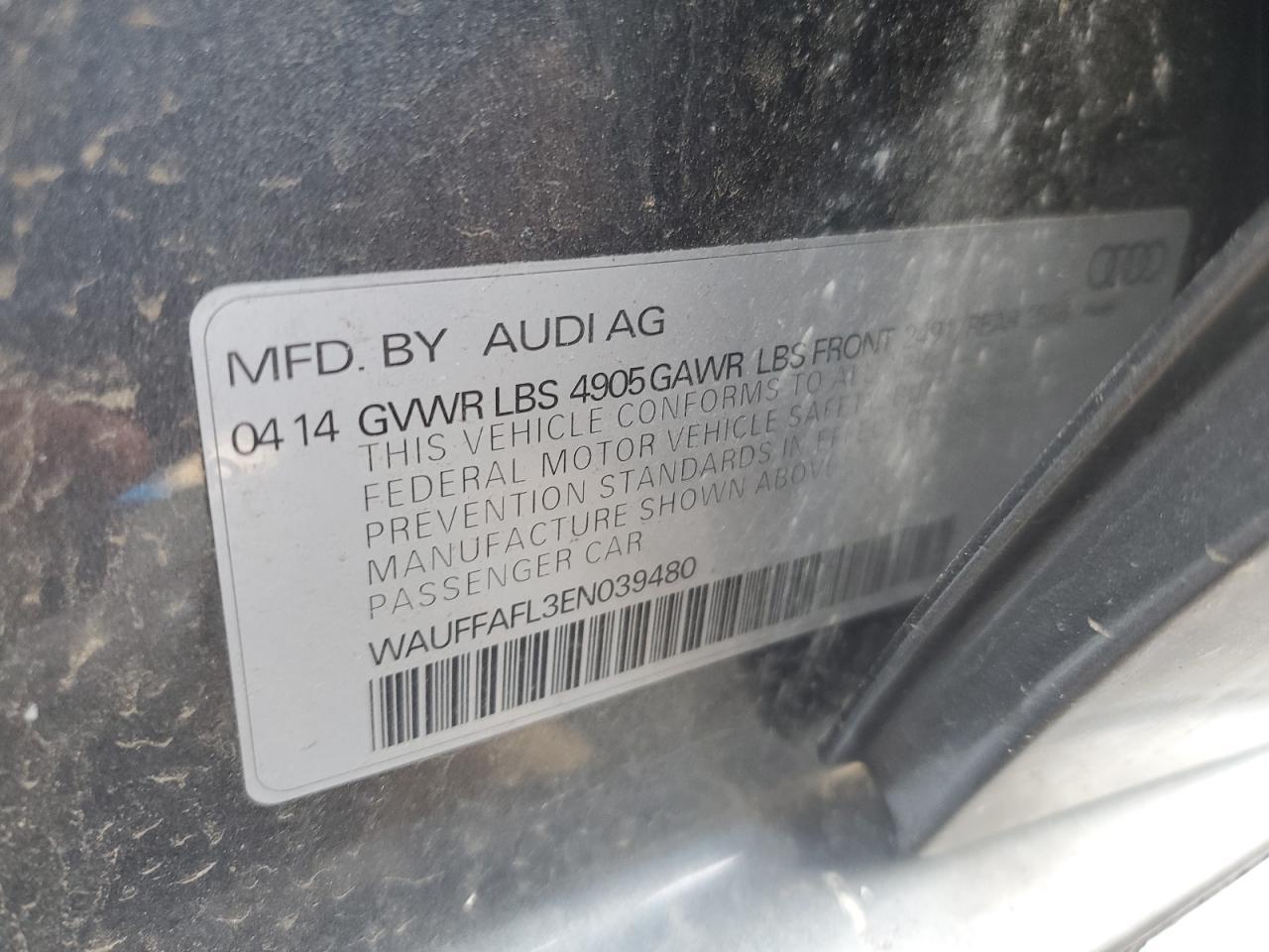 2014 Audi A4 Premium Plus