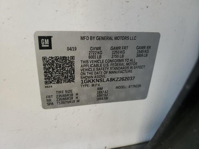 2019 GMC Acadia sle