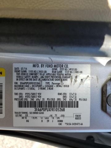 2015 Ford Fusion SE Phev