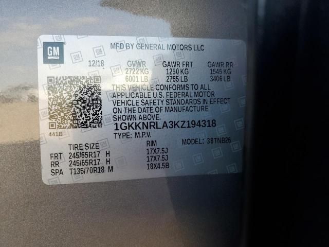 2019 GMC Acadia SLE