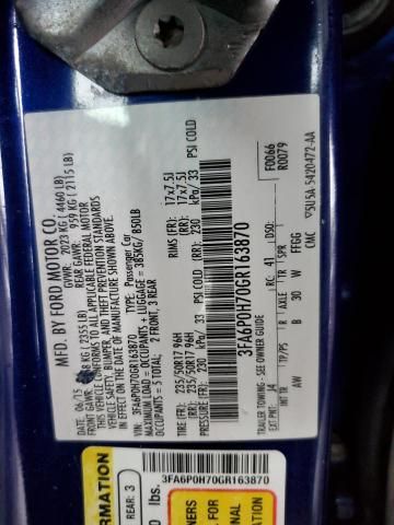 2016 Ford Fusion SE