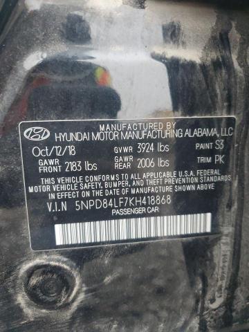 2019 Hyundai Elantra sel