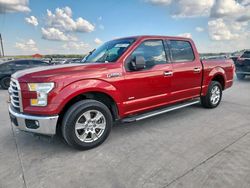 Salvage cars for sale from Copart Grand Prairie, TX: 2016 Ford F150 Supercrew