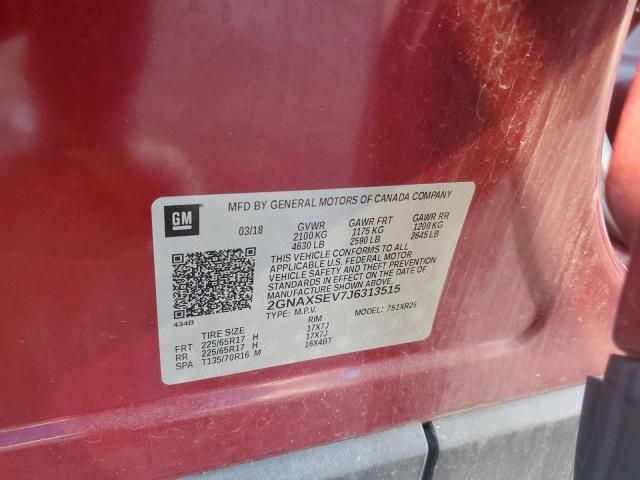 2018 Chevrolet Equinox lt