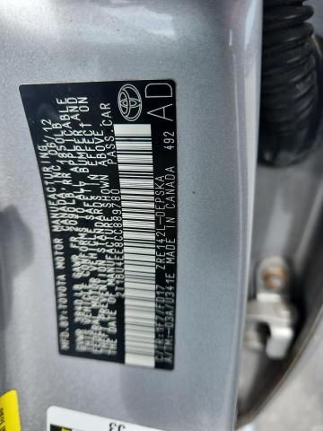 2012 Toyota Corolla Base
