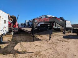 Salvage trucks for sale at Albuquerque, NM auction: 2024 Other 2024 Hunter Equipment Trailer