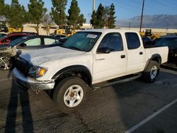Salvage trucks for sale at Rancho Cucamonga, CA auction: 2003 Toyota Tacoma Double Cab Prerunner