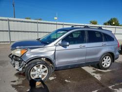 Honda salvage cars for sale: 2007 Honda Cr-v exl