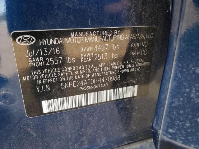 2017 Hyundai Sonata se
