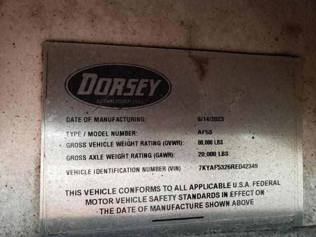 2024 Dorsey Trailer-flatbed Trailer