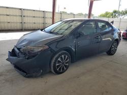 Toyota Corolla Vehiculos salvage en venta: 2017 Toyota Corolla l
