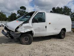 Salvage trucks for sale at Hampton, VA auction: 2001 Ford Econoline E250 Van