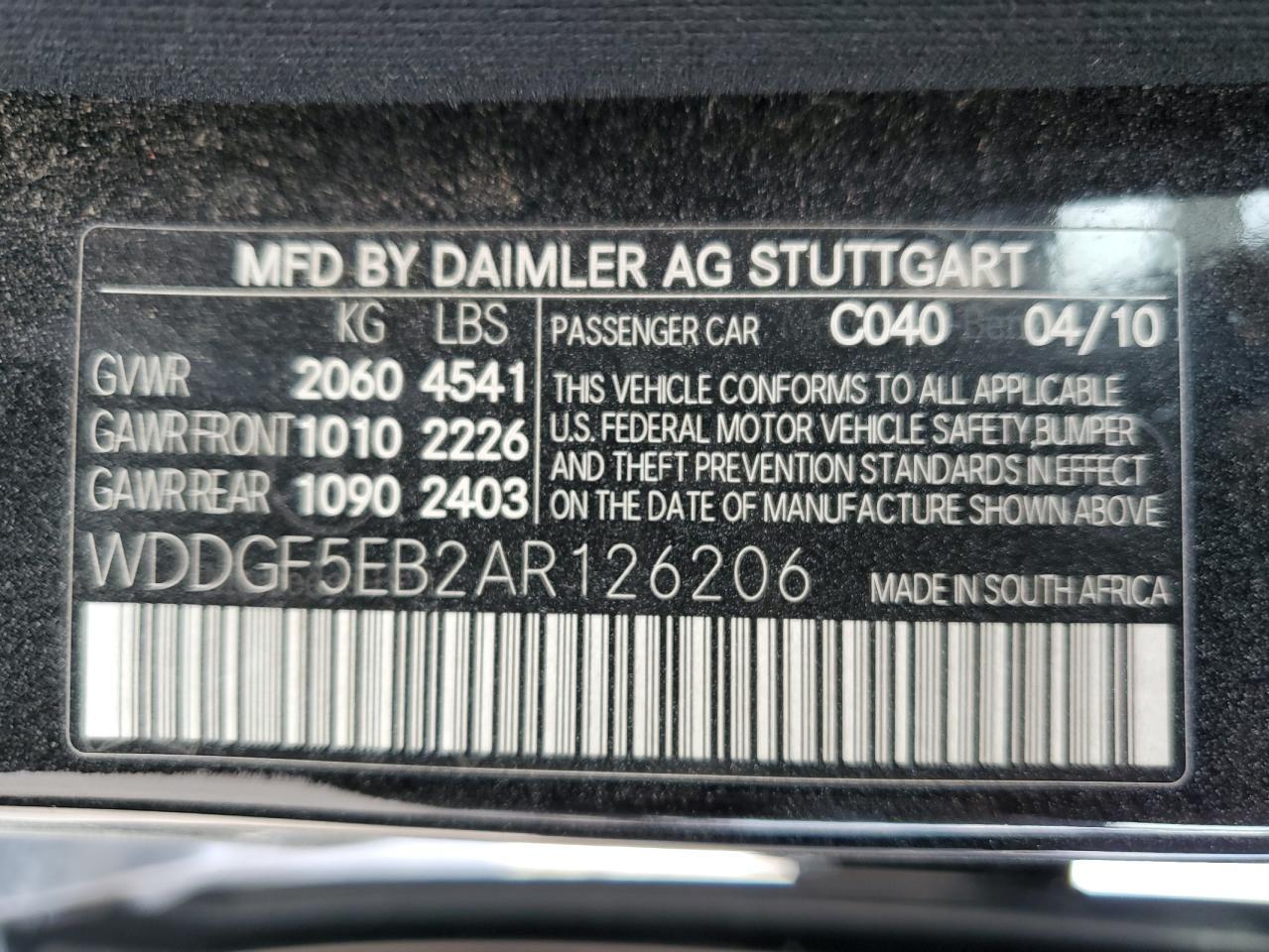 2010 Mercedes-Benz C300