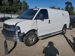 Chevrolet Express salvage cars for sale: 2021 Chevrolet Express G2500
