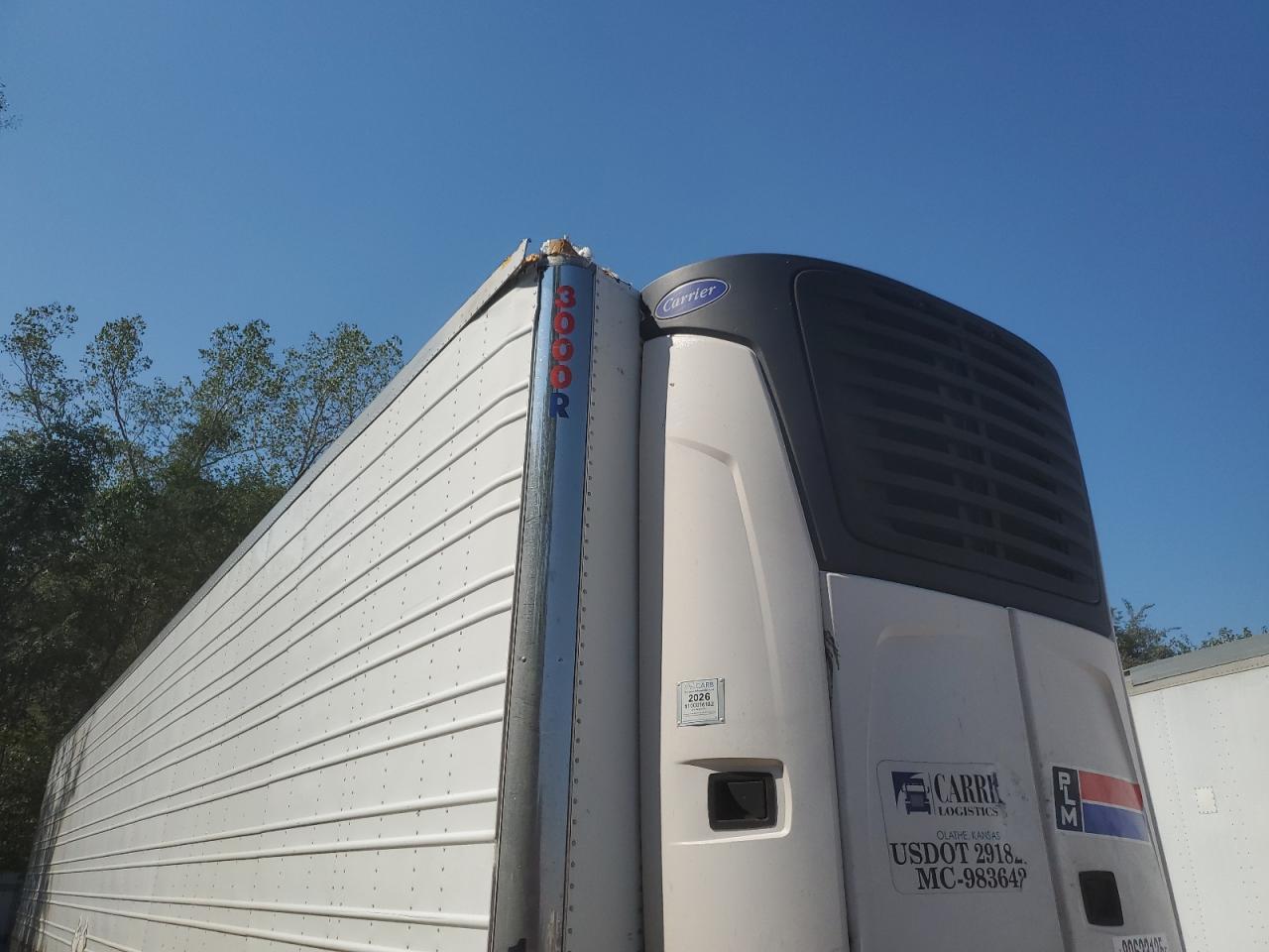 2016 Utility Refrigerated Van Trailer