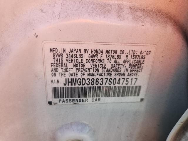 2007 Honda FIT S