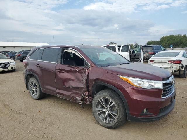 2016 Toyota Highlander XLE