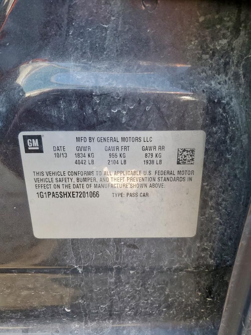 2014 Chevrolet Cruze ls