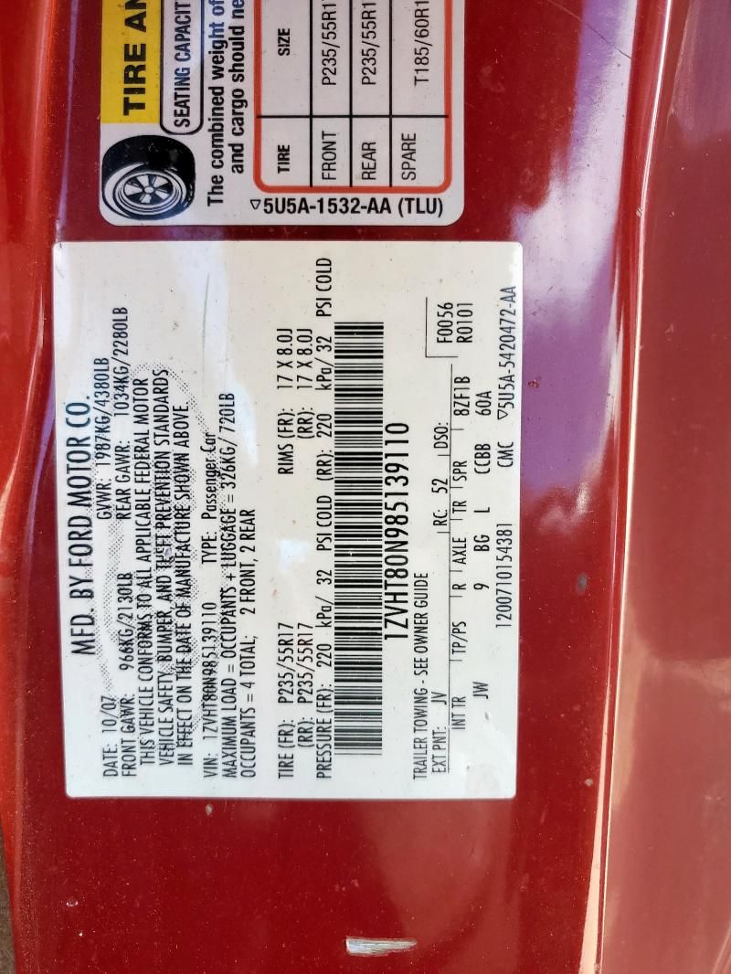 2008 Ford Mustang