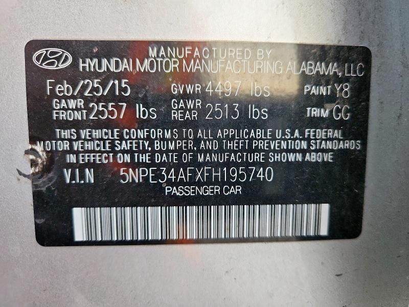 2015 Hyundai Sonata Sport